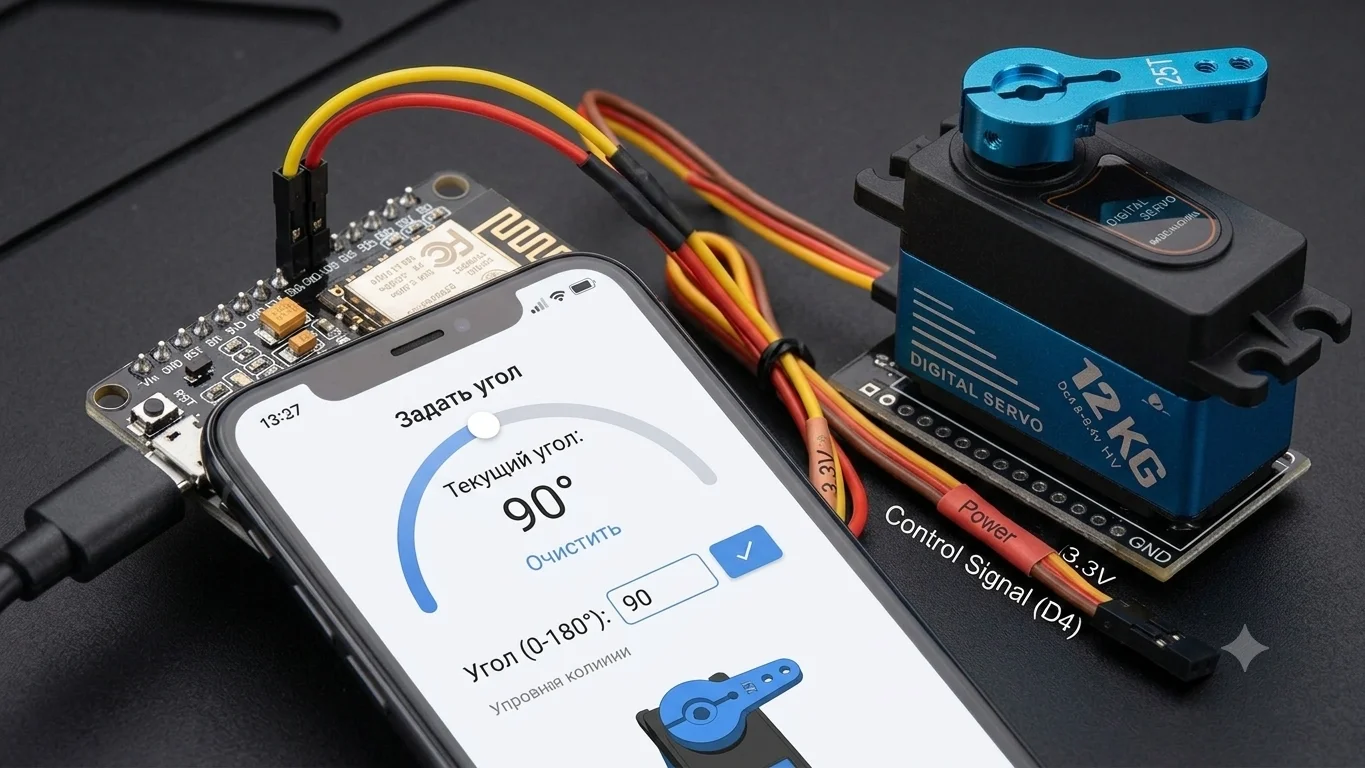 ESP8266 Servo Control