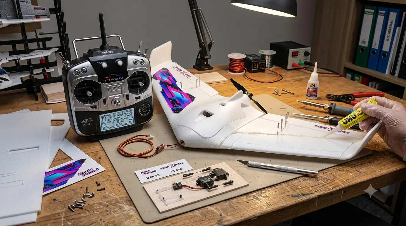Изготовление радиоуправляемых моделей самолётов из депрона / RC airplane
