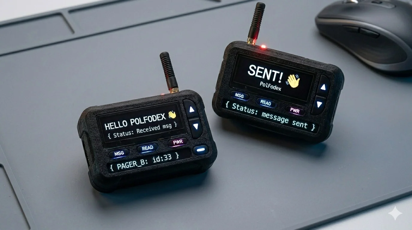 Пейджер на ESP32