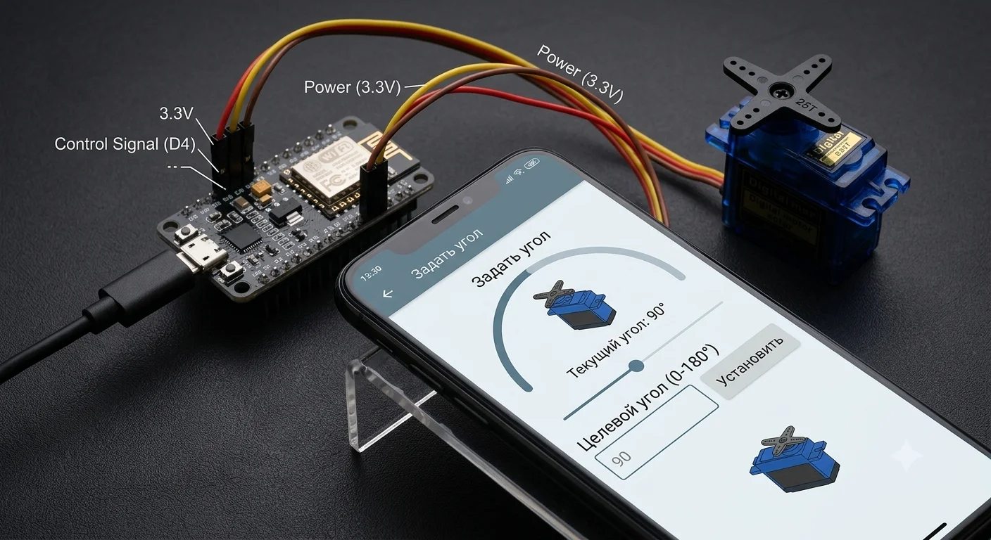 ESP8266 Servo Control