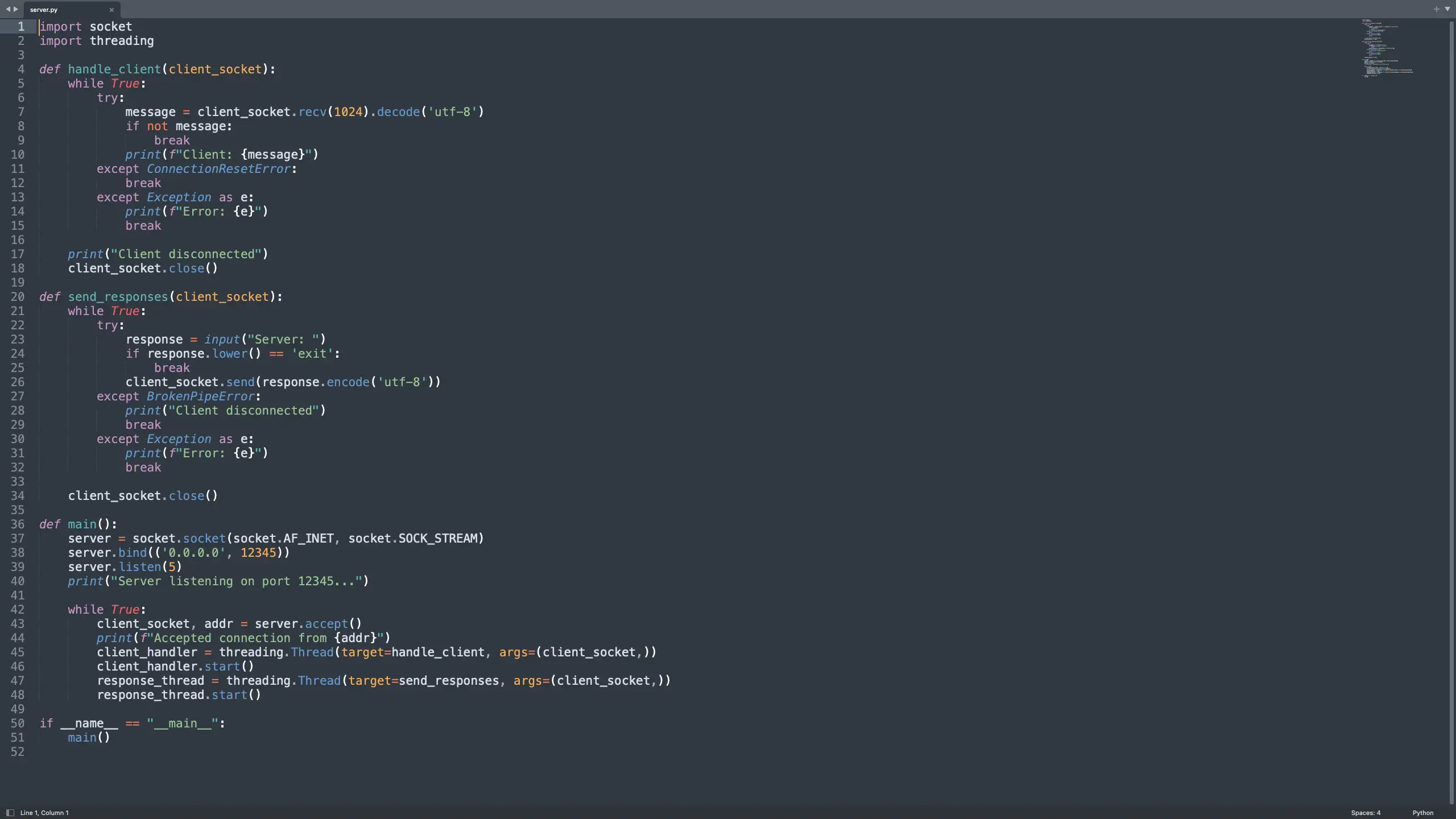 Python Script / code